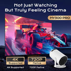 Outdoor Mini Projector 4K Decoding Portable Projector with 5G Wifi 6 & BT 5.0 720P Full HD 160 ANSI Lumens Portable Home Theater for Phone/Tv Stick/Laptop